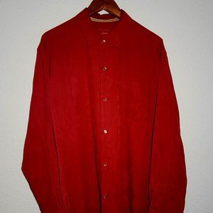 Men's Large Tommy Bahama - Red shirt [item #5]